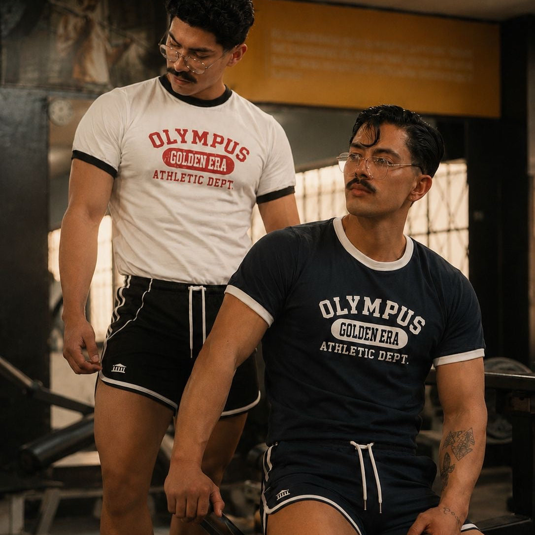 Golden Era Muscle Tee Navy Blue