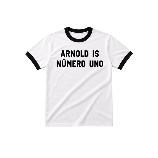 Arnold is Número Uno Muscle Tee