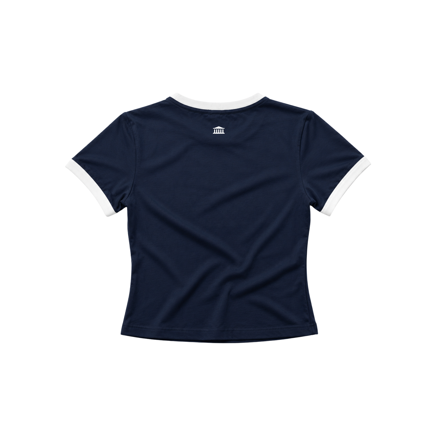Golden Era Baby Tee Navy Blue