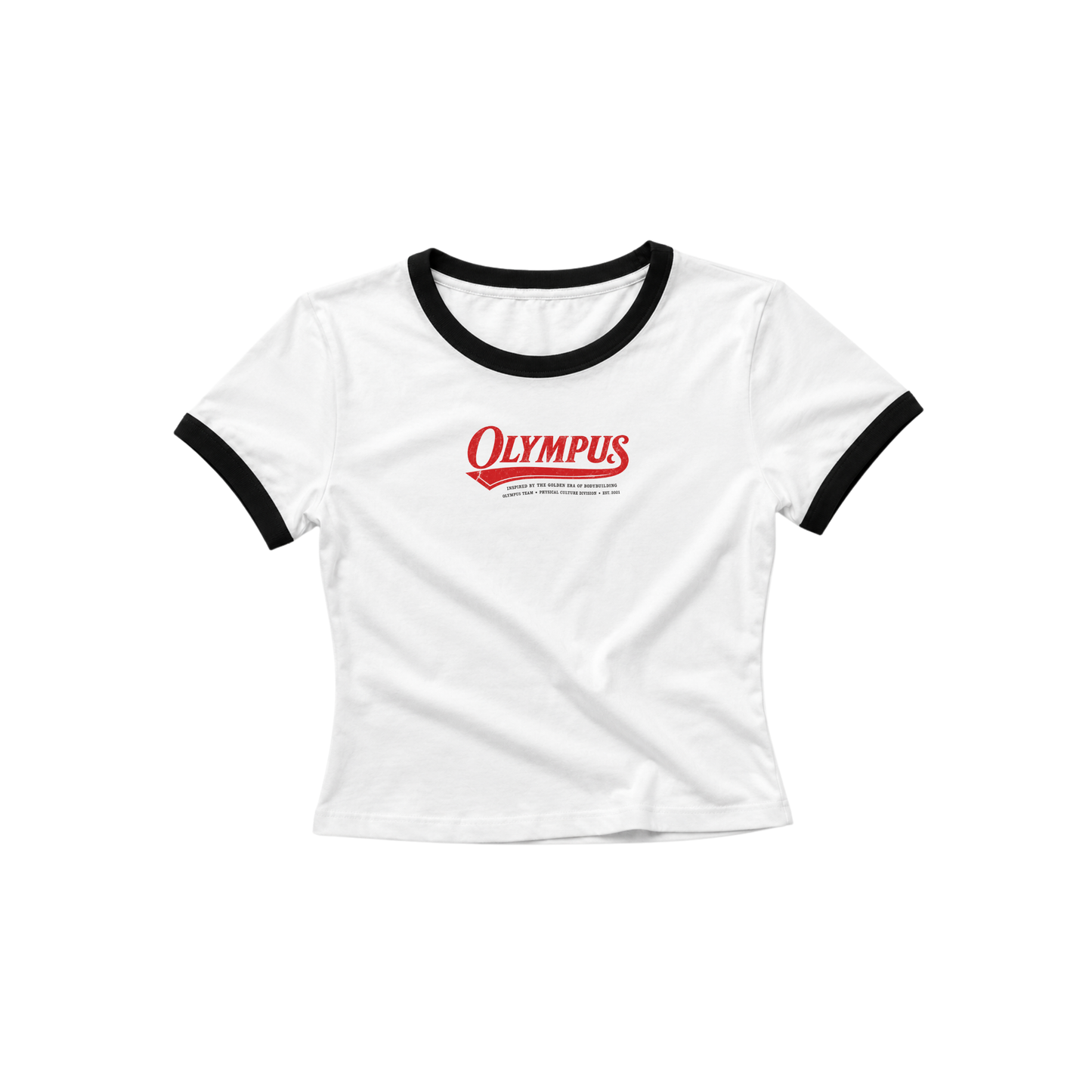 Golden Era Baby Tee White