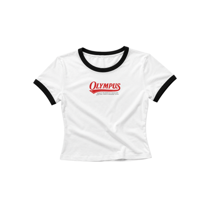 Golden Era Baby Tee White