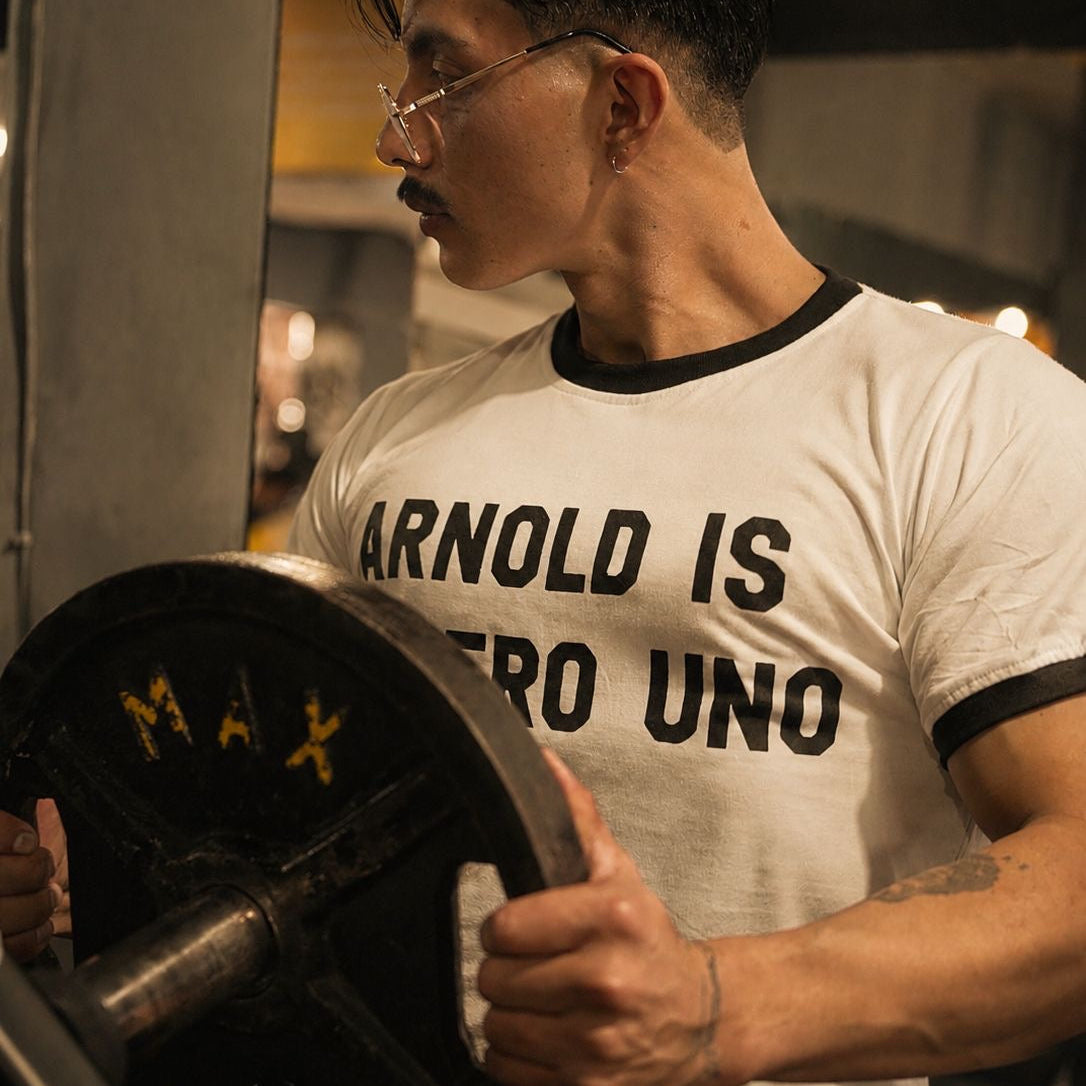 Arnold is Número Uno Muscle Tee
