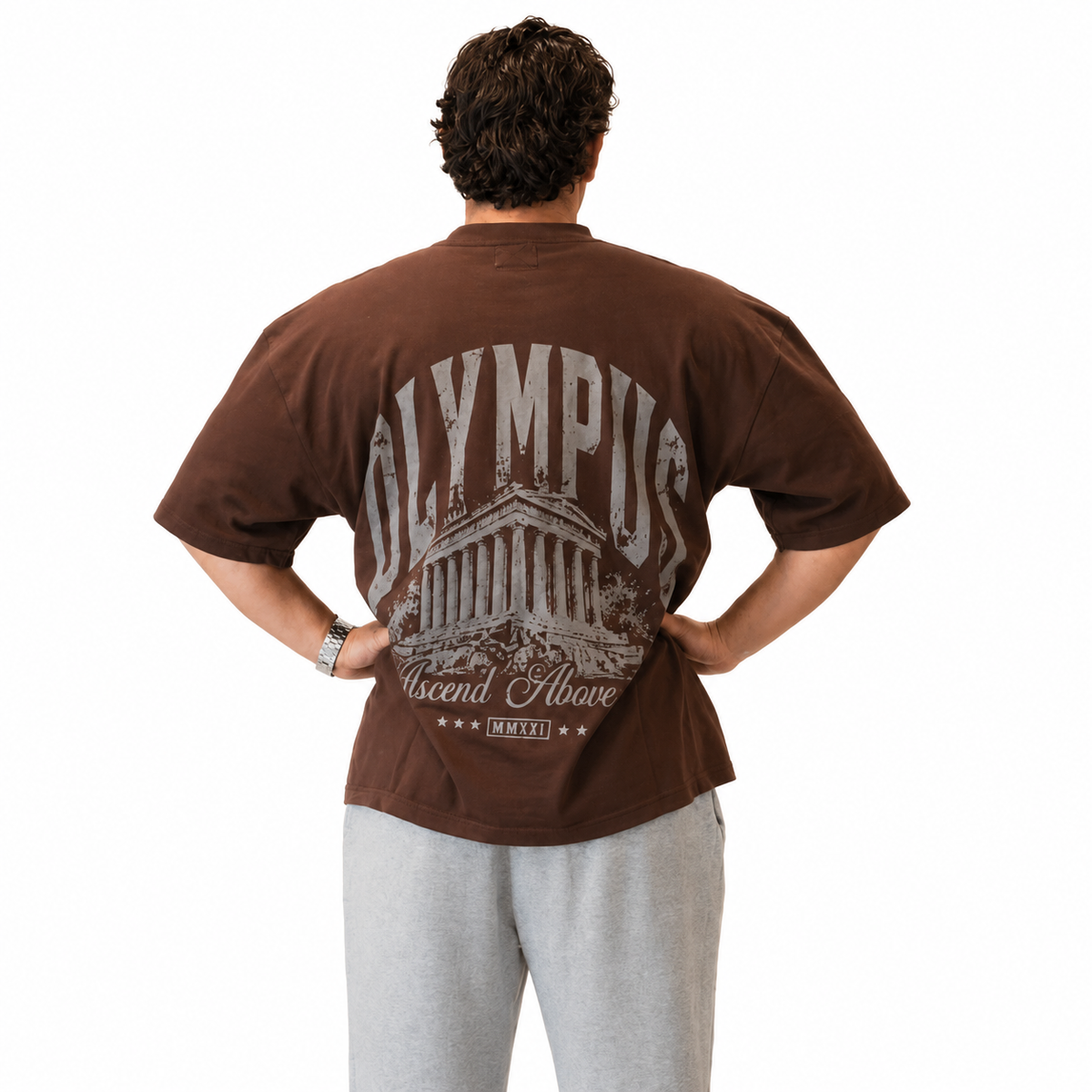 Ascend Above All Oversize Chocolate