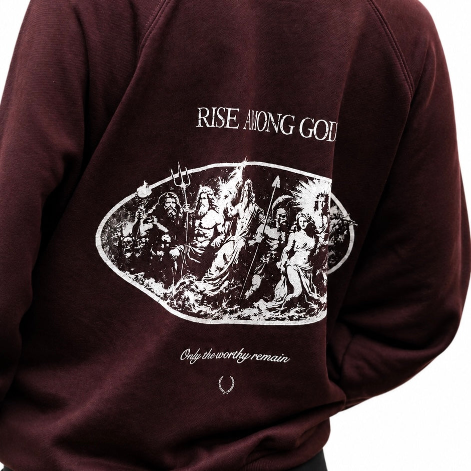 Among Gods Raglan Sweater