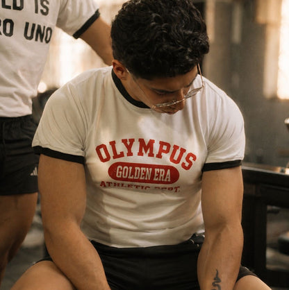 Golden Era Muscle Tee White