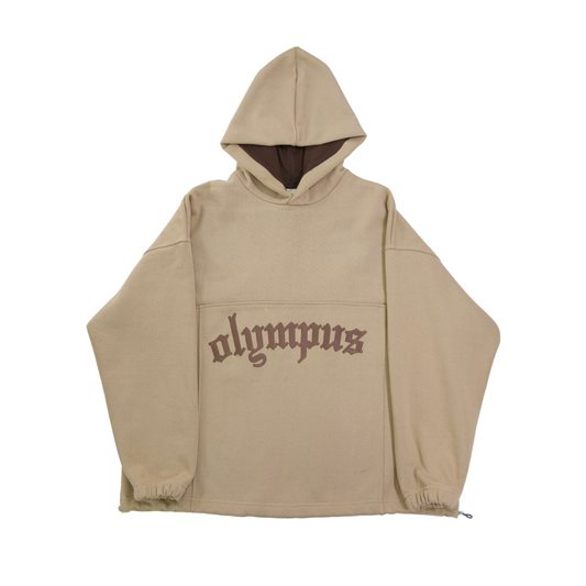 Beige Aura Hoodie