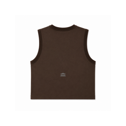 Training Club Tank Top Women Chocolate