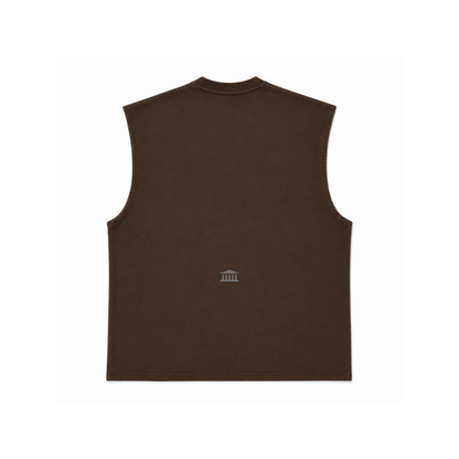 Training Club Tank Top Men Chocolate