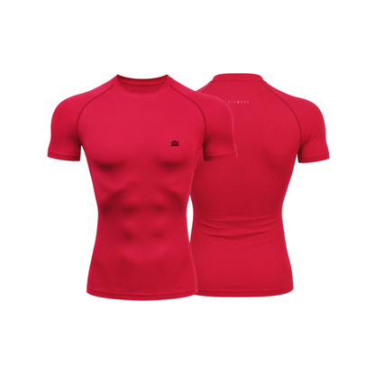 Performance Compression Tee Red