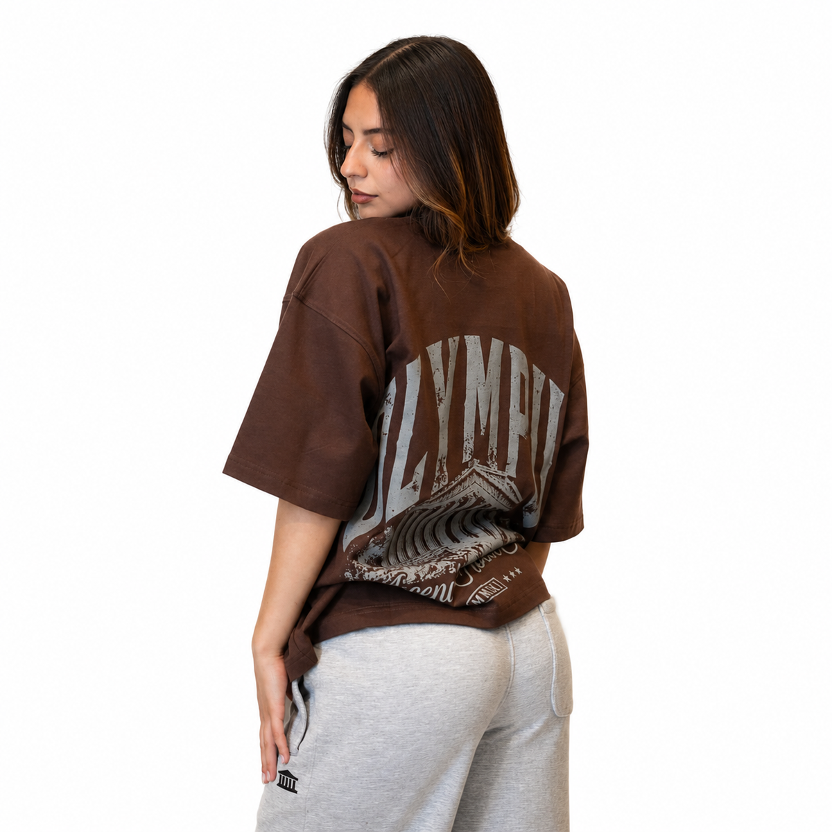 Ascend Above All Oversize Chocolate