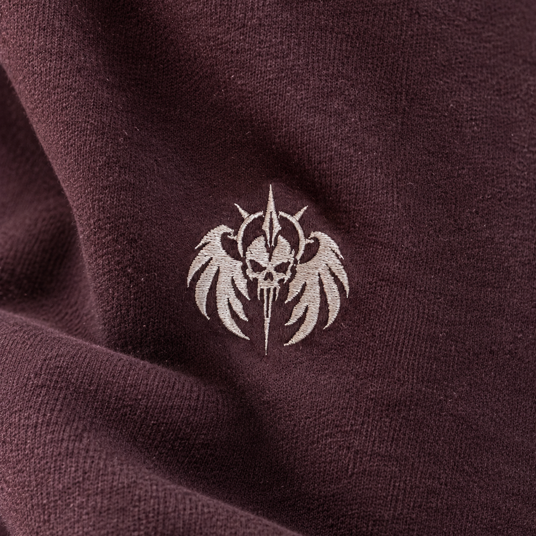 Thanatos Baggy Pants Dark Purple