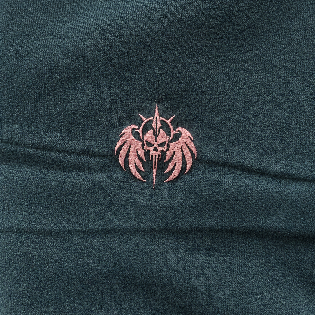 Thanatos Baggy Pants Dark Jade Green