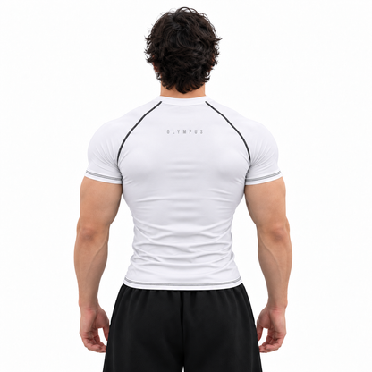 Performance Compression Tee White