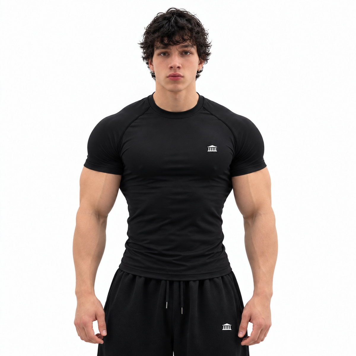 Performance Compression Tee Black