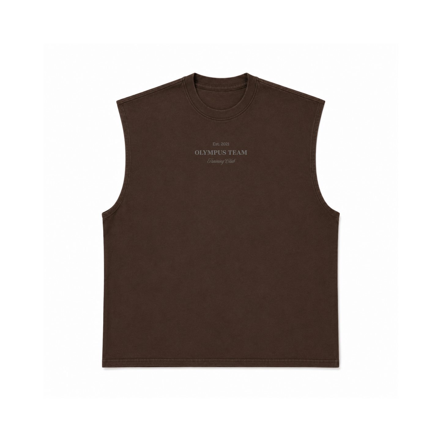 Training Club Tank Top Men Chocolate