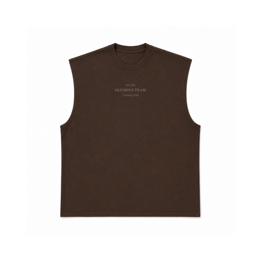 Training Club Tank Top Men Chocolate