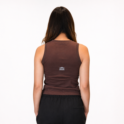 Training Club Tank Top Women Chocolate