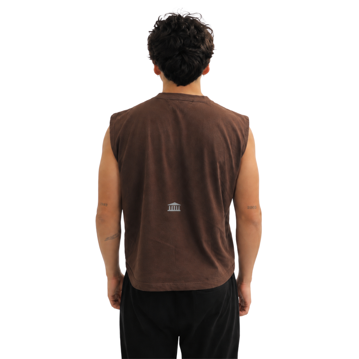 Training Club Tank Top Men Chocolate