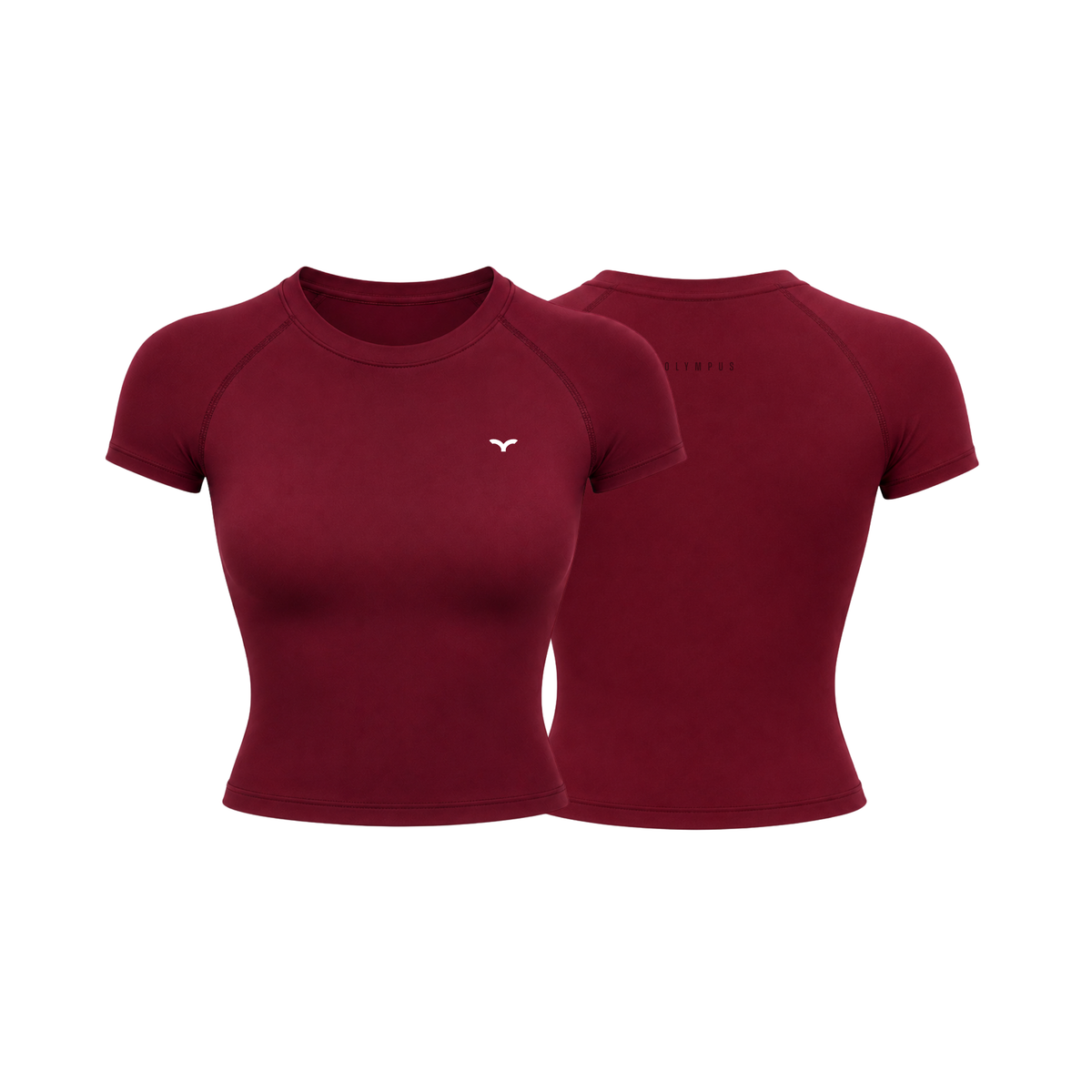 Aura Sculpt Tee Wine