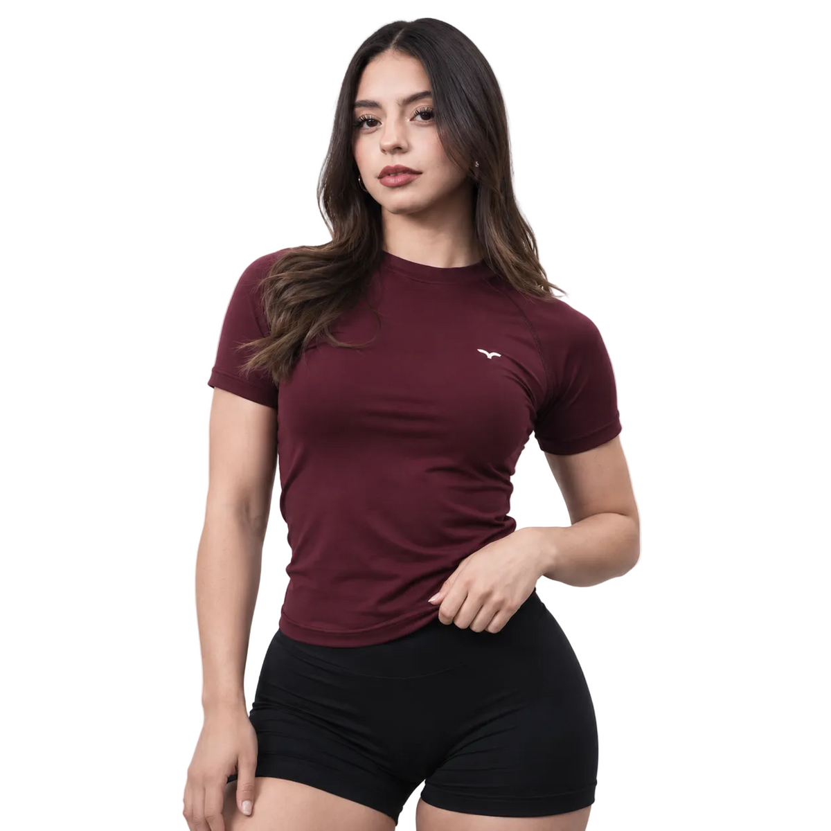 Aura Sculpt Tee Wine