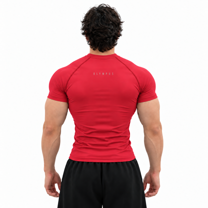 Performance Compression Tee Red