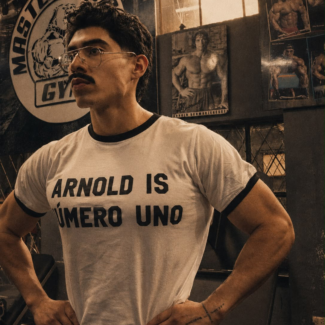 Arnold is Número Uno Muscle Tee