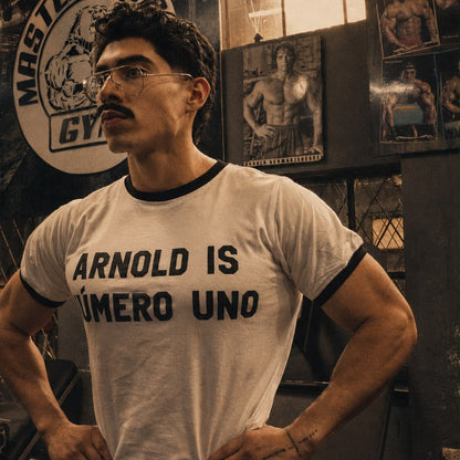 Arnold is Número Uno Muscle Tee